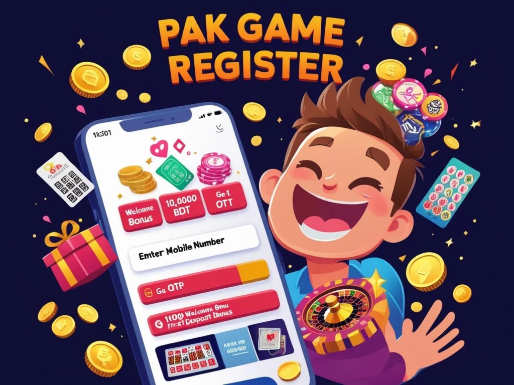 Pakgame Register
