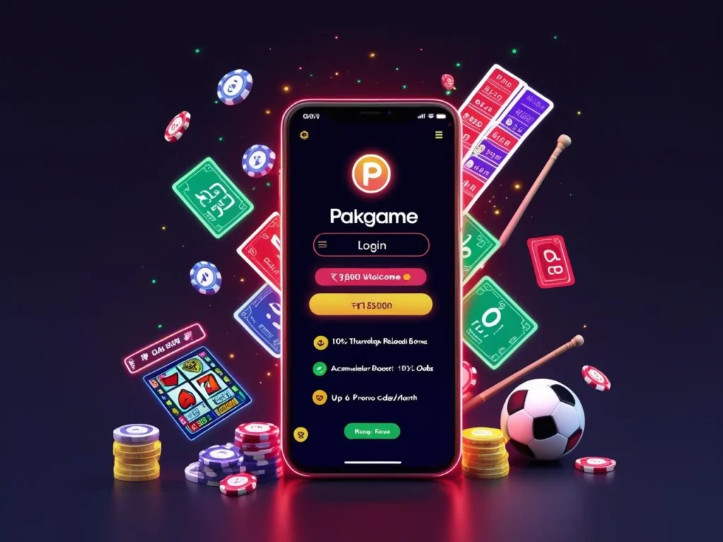 pakgame login